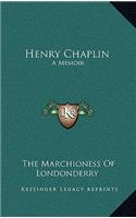 Henry Chaplin