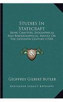 Studies In Statecraft