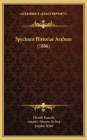 Specimen Historiae Arabum (1806)