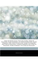 Articles on Earls of Worcester (1514), Including