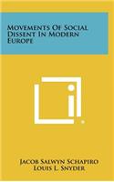 Movements of Social Dissent in Modern Europe