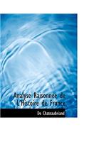 Analyse Raisonnace de L'Histoire de France