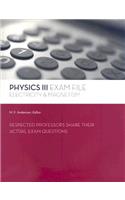 Physics III Exam File