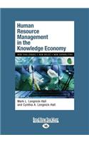 Human Resource Management in the Knowledge Economy (Large Print 16pt)