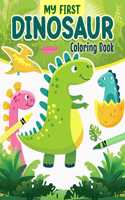 My First Dinosaur Coloring Book