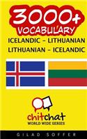 3000+ Icelandic - Lithuanian Lithuanian - Icelandic Vocabulary