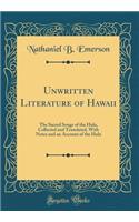 Unwritten Literature of Hawaii