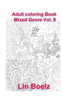 Adult coloring book Mixed