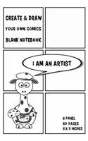Create & Draw Your Own Comics Blank Notebook