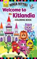 Ninja Kitties Coloring Book: Be Strong, Be Brave, Be Kind: (Coloring Books)