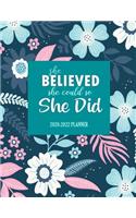 She believed she could so she did