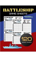 Battleship Game Sheets