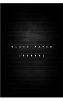Black Paper Journal