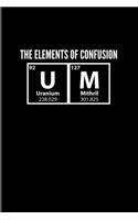 The Elements Of Confusion Um...: Quotes About Graduations 2020 Planner - Weekly & Monthly Pocket Calendar - 6x9 Softcover Organizer - For Phd Degree & PharmD Fans