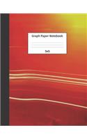 Graph Paper Notebook 5x5: Quad Ruled 5 Squares Per Inch Grid Paper. Math and Science Composition Notebook for Students and Teachers. Perfect for Sums, Graphing, Coordinates a
