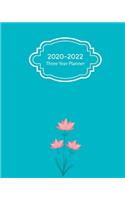 2020-2022 Three Year Planner: 36-Month Calendar - Schedule Organizer - Diary Journal Notebook - Super useful notebook where you can track any activity or use it for appointment, 