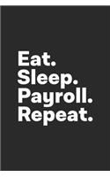Eat Sleep Payroll Repeat