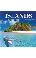 Islands Calendar 2019: 16 Month Calendar