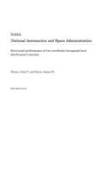 Structural Performance of Two Aerobrake Hexagonal Heat Shield Panel Concepts