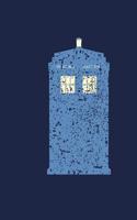 Dr. Who Tardis Dot Grid Journal 8.5 X 5.5