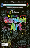 Disney: Empowering Scratch Art: With Scratch Tool and Coloring Pages