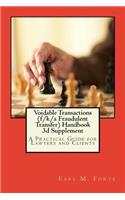 Voidable Transactions (f/k/a Fraudulent Transfer) Handbook 3d Supplemen