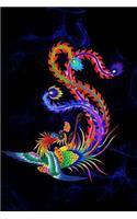 Cool Colorful Phoenix Journal: Take Notes, Write Down Memories in this 150 Page Lined Journal