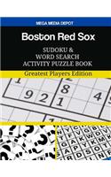 Boston Red Sox Sudoku and Word Search Activity Puzzle Book
