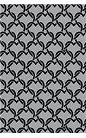 Journal Notebook Chained Hearts Pattern 17