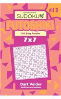 Sudoku Futoshiki - 200 Easy Puzzles 7x7 (Volume 13)