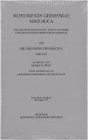 Die Urkunden Friedrichs I. 1158-1167