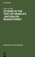 Studies in the Text of Seneca's Naturales Quaestiones