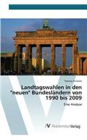 Landtagswahlen in den "neuen" Bundesländern von 1990 bis 2009