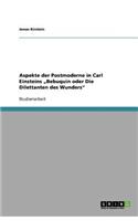 Aspekte der Postmoderne in Carl Einsteins 