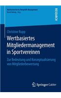 Wertbasiertes Mitgliedermanagement in Sportvereinen: Zur Bedeutung und Konzeptualisierung von Mitgliederbewertung(Marktorientiertes Nonprofit-Management)