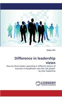 Difference in leadership views