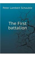 The First battalion