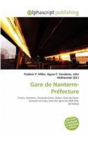 Gare de Nanterre-PR Fecture: (French)