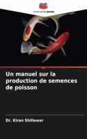 manuel sur la production de semences de poisson