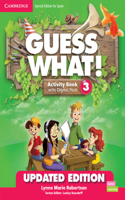 Guess What! Level 3 Activity Book with Digital Pack and Home Booklet Special Edition for Spain Updated