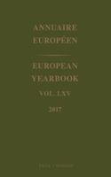 European Yearbook / Annuaire Européen, Volume 65 (2017)