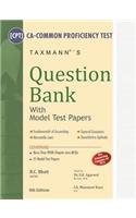 Question Bank With Model Test Papers  (CA-CPT)