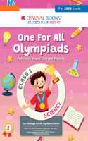 Oswaal One for All Olympiads Previous Year Solved Papers Class 1 Science For 2025 Exam
