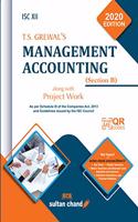 T.S. Grewal's Management Accounting (Section B): Textbook For Isc Class 12
