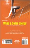 Wind & Solar Energy for GTU University (VI- Electrical /Prof. Elec.-I - 3160917)