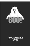 BOO! - Wochenplaner 2020: Klassischer Planer für deine täglichen To Do's - plane und strukturiere deine Tage mit dem Fokus auf dein Ziel!