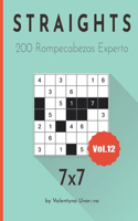 Straights: 200 Rompecabezas Experto 7x7 vol. 12