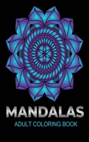 Mandalas adult coloring book