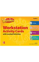 Reading Wonders, Grade 1, Workstation Activity Cards Package