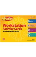 Reading Wonders, Grade 1, Workstation Activity Cards Package